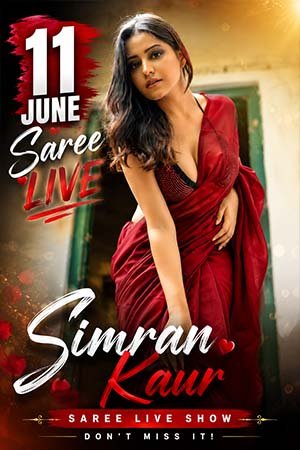 11 June Saree Live - Simran Kaur